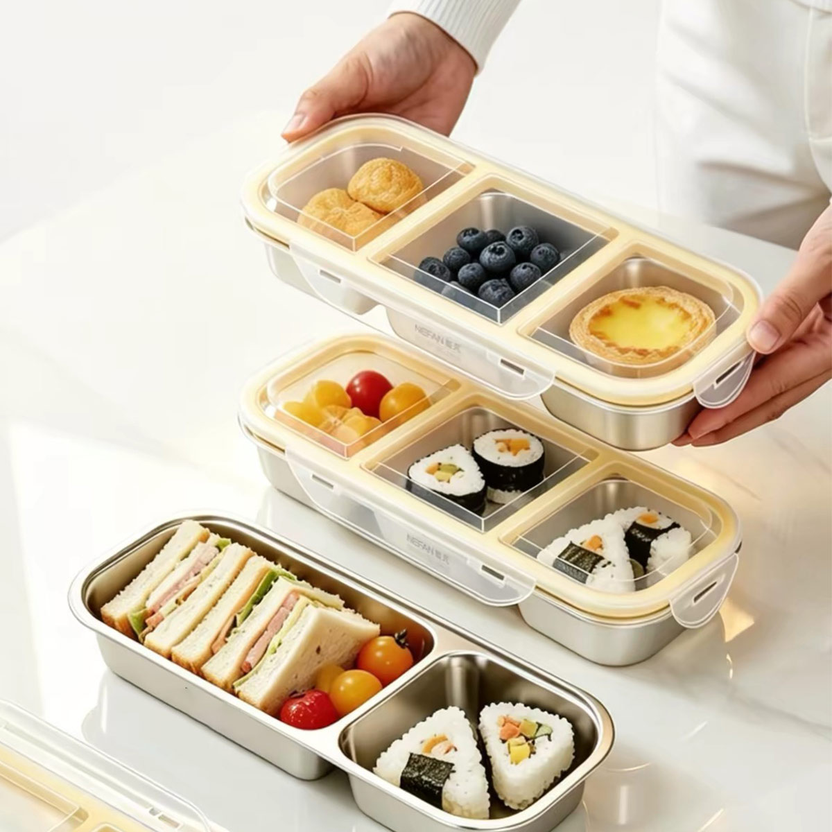 Food Storage In Stainless Steel - Pojemnik na żywność ze stali nierdzewnej