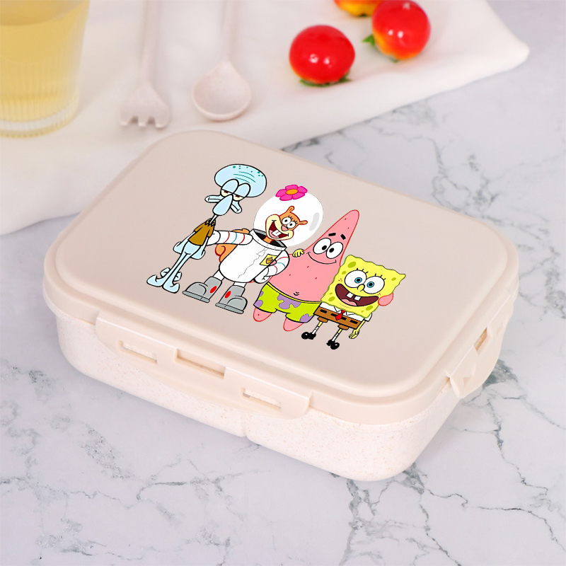 Food Storage Cupboard - Nowy Lunchbox SpongeBob SquarePants z nadrukiem