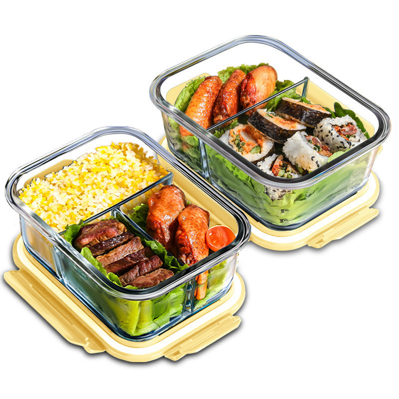Food Storage Glass Containers - Szklany pojemnik do przechowywania żywności, wykonany