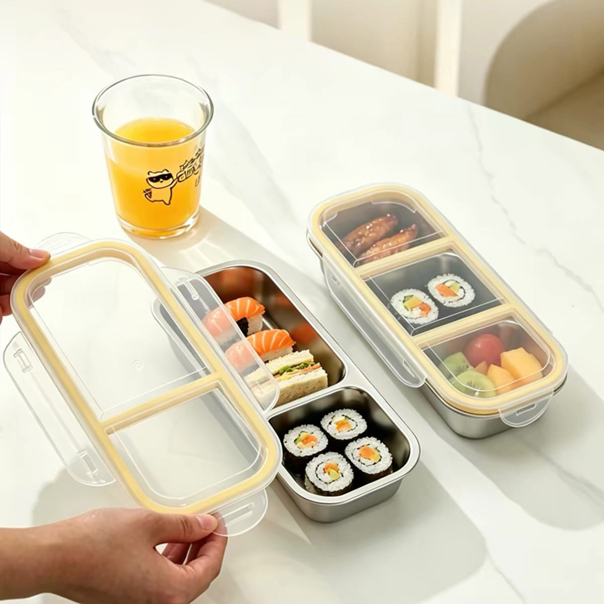 Pojemnik na żywność ze stali n – Food Storage In Stainless Steel recenzja i cena