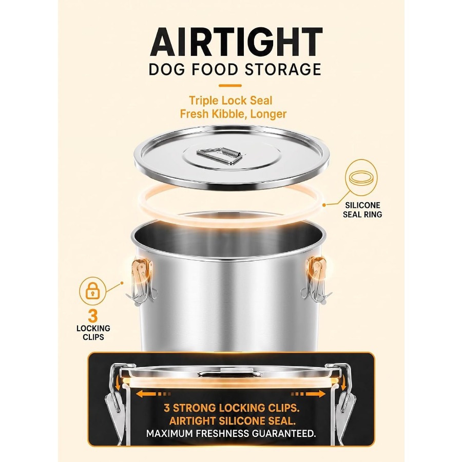 Pojemnik na karmę dla psów, wy – Food Storage And Container recenzja i cena
