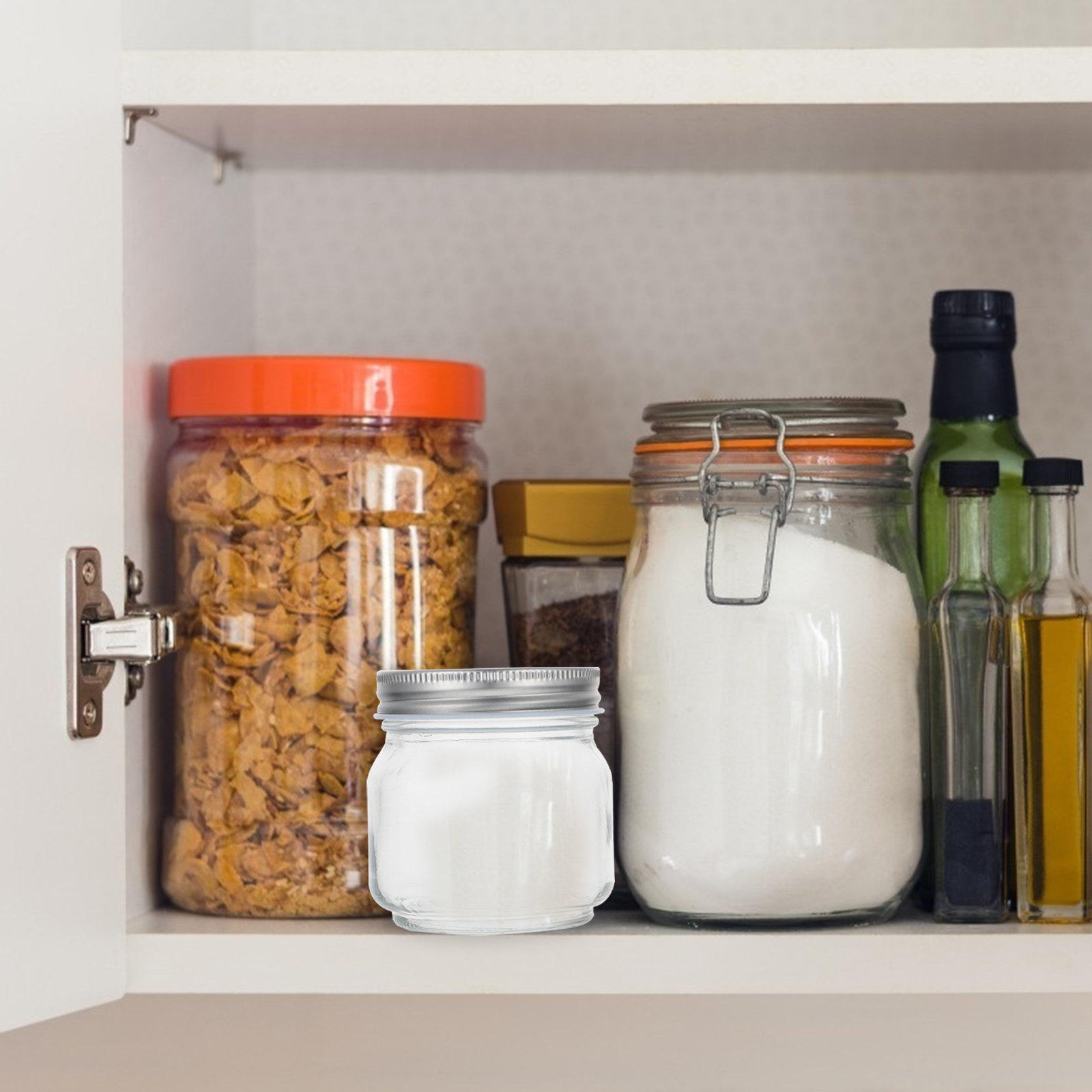 Zestaw 6 szklanych słoików typ – Food Storage Glass Containers recenzja i cena