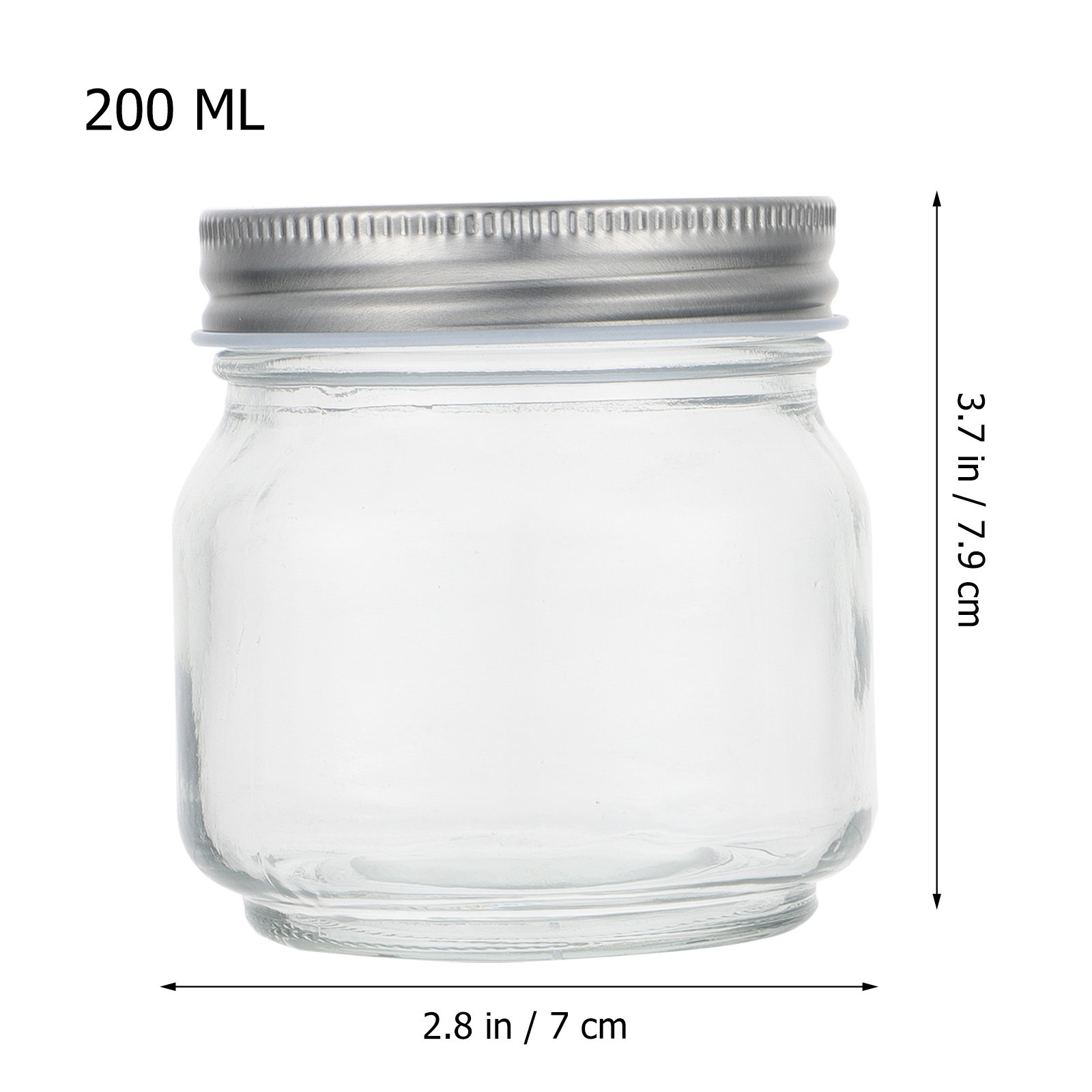 Zestaw 6 szklanych słoików typ – Food Storage Glass Containers recenzja i cena