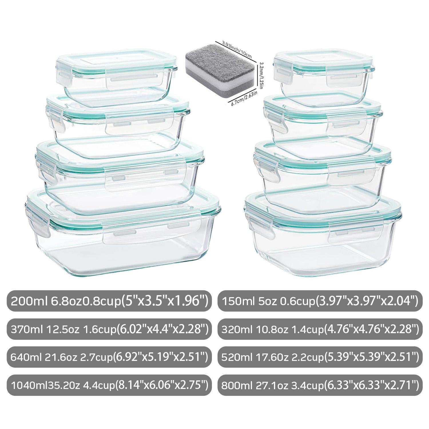 Przenośny szklany pojemnik na  – Food Storage Glass Containers recenzja i cena