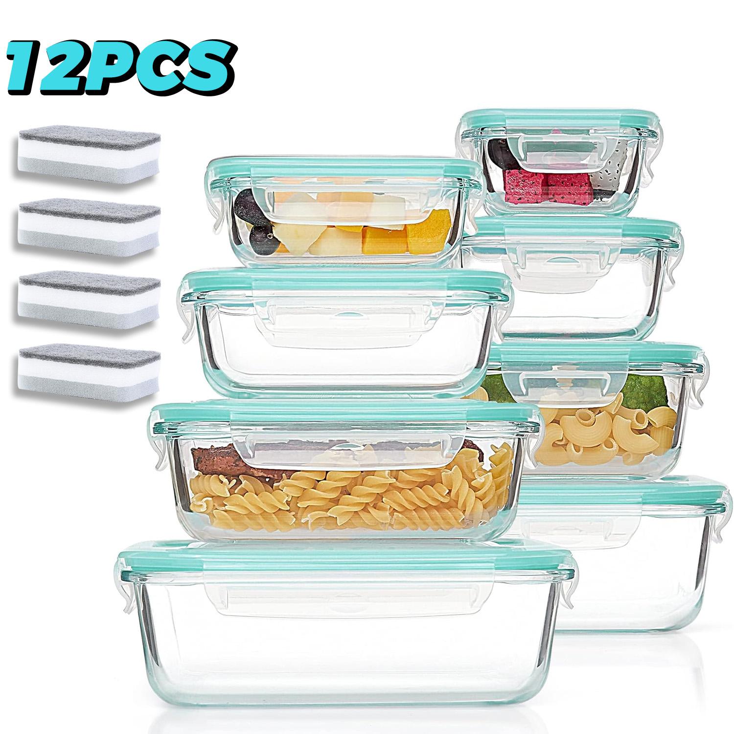 Przenośny szklany pojemnik na  – Food Storage Glass Containers recenzja i cena