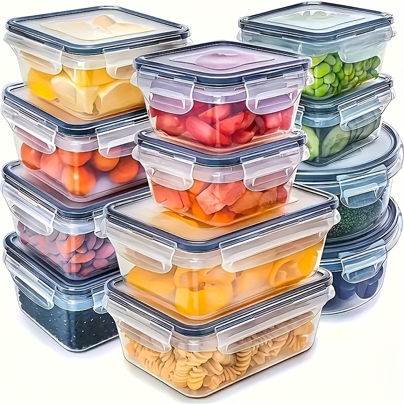Zestaw 8 sztuk zawiera 4 pojem – Food Storage Cupboard recenzja i cena