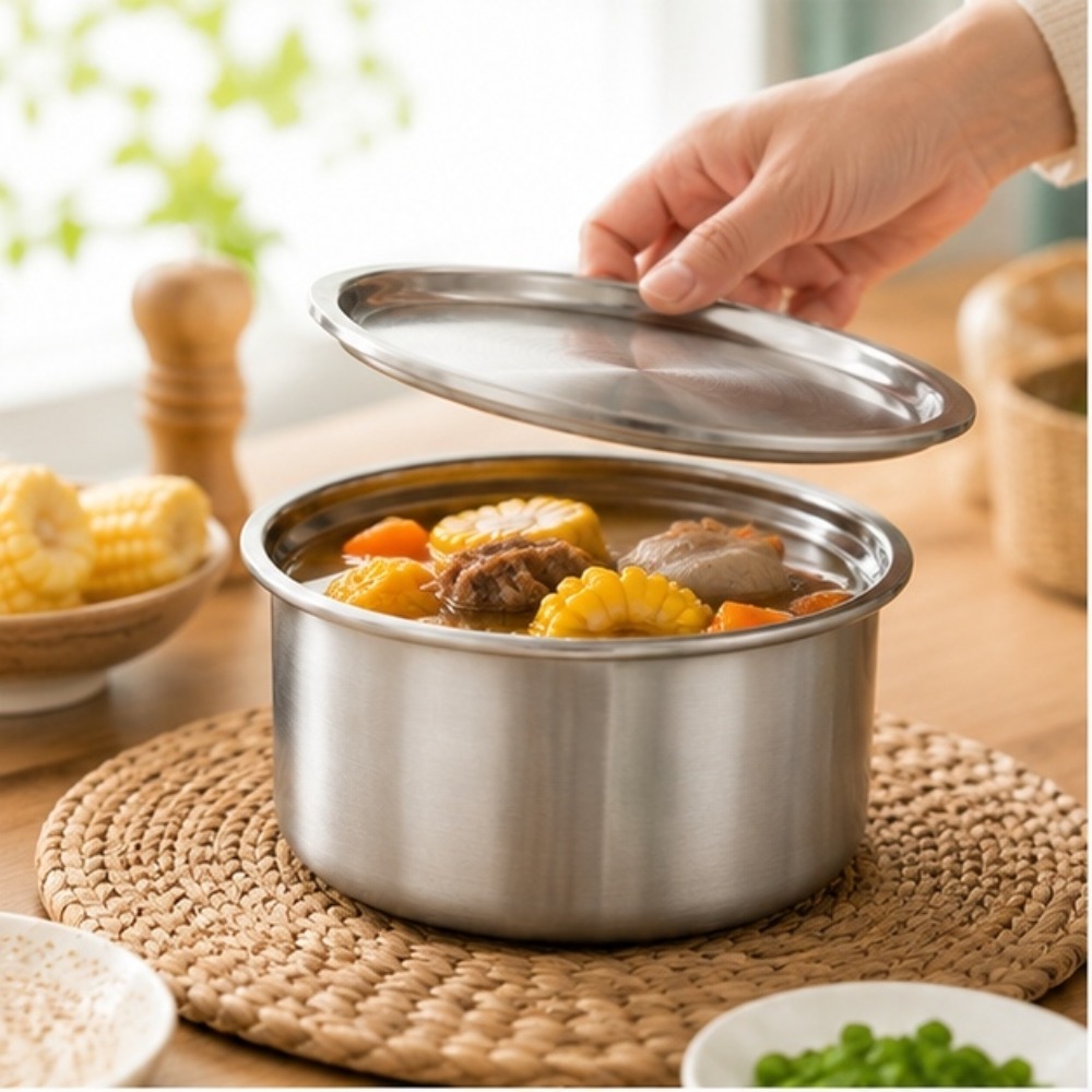 Miska ze stali nierdzewnej 304 – Food Storage In Stainless Steel recenzja i cena