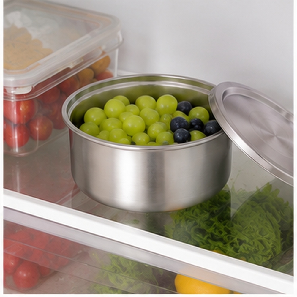 Miska ze stali nierdzewnej 304 – Food Storage In Stainless Steel recenzja i cena