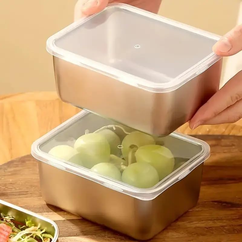 Pojemniki na żywność ze stali  – Food Storage In Stainless Steel recenzja i cena