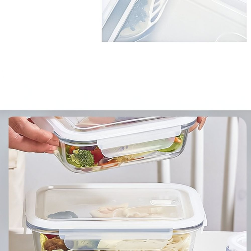 Szklane pudełko na lunch, odpo – Food Storage Glass Containers recenzja i cena