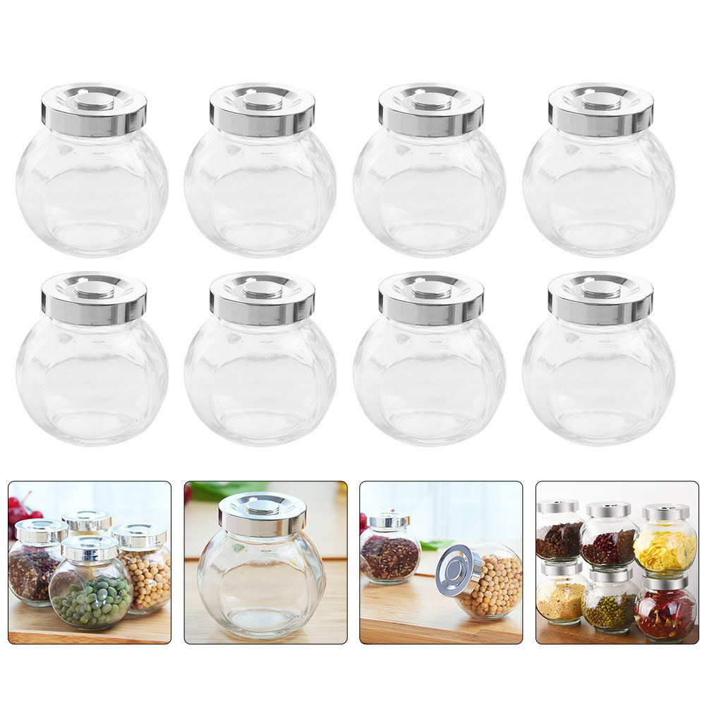 8 sztuk szklanych, szczelnie z – Food Storage Glass Containers recenzja i cena